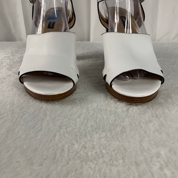 Nine West Women's Delilah Open Toe Block Heels Size 10M - Picture 3 of 10